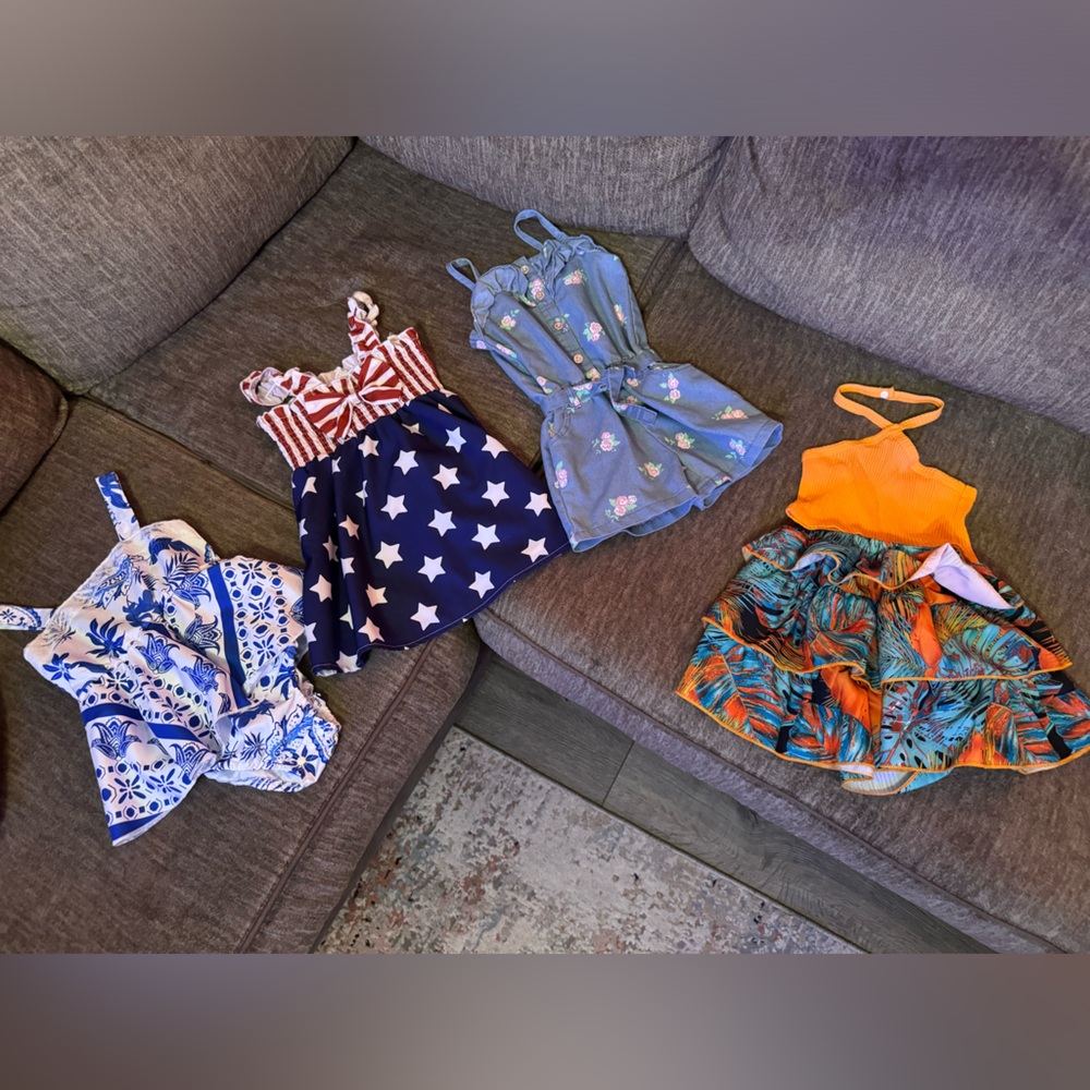 Toddler girl outfit bundle for summer 18-24 months